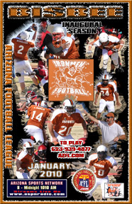 Bisbee Ironmen 2010 Pre Season Poster